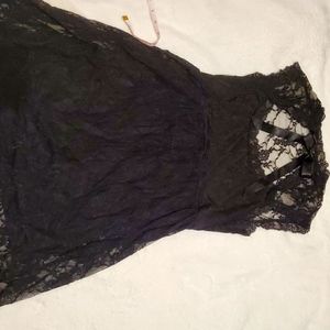 Women's Black Lace Dress
